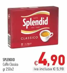 Cash & Carry Grossy Splendid Caffè Classico offerta