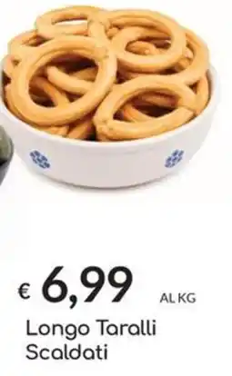 Carni e Affini Supermercati Longo Taralli Scaldati offerta