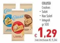 Cash & Carry Grossy Colussi Crackers offerta