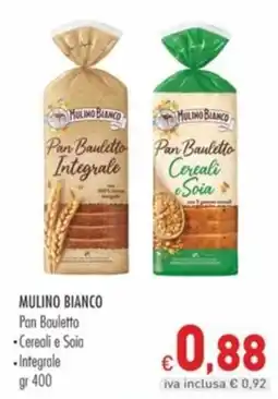 Cash & Carry Grossy Mulino Bianco Pan Bauletto offerta