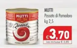 Cash & Carry Grossy Mutti Passata di Pomodoro offerta