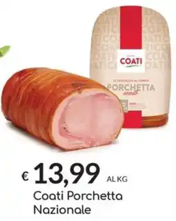 Carni e Affini Supermercati Coati Porchetta Nazionale offerta