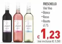 Cash & Carry Grossy Freschello Vini Vivo offerta