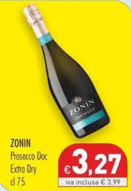 Cash & Carry Grossy Zonin Prosecco Doc Extra Dry offerta