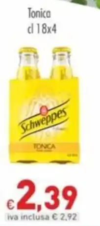 Cash & Carry Grossy Tonica Schweppes offerta