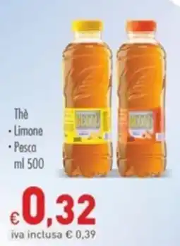 Cash & Carry Grossy Thè Limone Pesca offerta