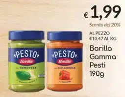 Carni e Affini Supermercati Barilla Gamma Pesti offerta