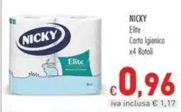 Cash & Carry Grossy Nicky carta igienica elite offerta