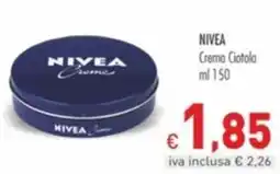 Cash & Carry Grossy NIVEA Crema Ciotola offerta