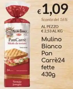 Carni e Affini Supermercati Pan Carrè Mulino Bianco offerta