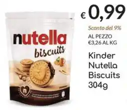 Carni e Affini Supermercati Kinder Nutella Biscuits offerta