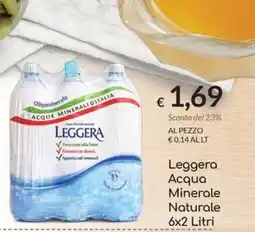 Carni e Affini Supermercati Leggera Acqua Minerale Naturale offerta
