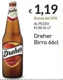 Carni e Affini Supermercati Dreher Birra offerta