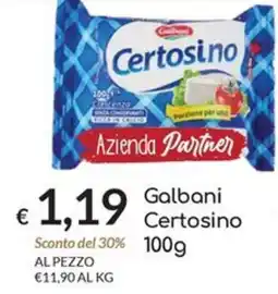 Carni e Affini Supermercati Galbani Certosino offerta