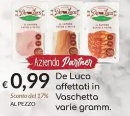 Carni e Affini Supermercati De Luca affettati in Vaschetta offerta