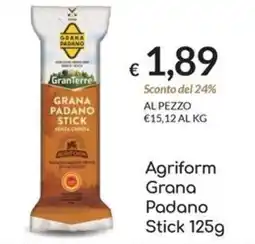 Carni e Affini Supermercati GranTerre Grana Padano Stick offerta