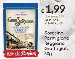 Carni e Affini Supermercati Soresina Parmigiano Reggiano Grattugiato offerta