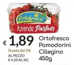 Carni e Affini Supermercati Ortofresco Pomodorini Ciliegino offerta