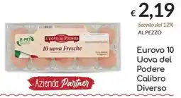 Carni e Affini Supermercati Uova del Podere offerta