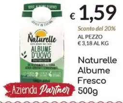 Carni e Affini Supermercati Naturelle Albume d'uovo offerta