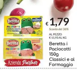 Carni e Affini Supermercati Beretta i Paciocotti Classici e al Formaggio offerta