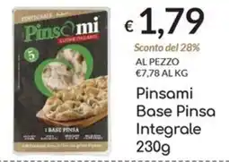 Carni e Affini Supermercati Pinsami Base Pinsa Integrale offerta