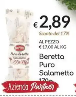 Carni e Affini Supermercati Beretta Puro Salametto offerta