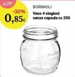Re Mercato Lucrezia Bormioli Vaso 4 stagioni offerta