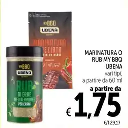Spazio Conad Marinatura o rub my bbq ubena offerta