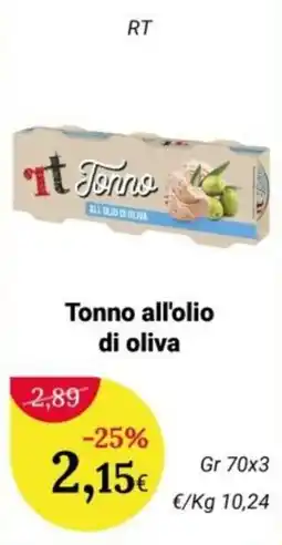 Re Mercato Lucrezia Tonno all'olio di oliva offerta