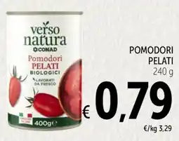 Spazio Conad Verso natura Pomodori pelati biologici offerta