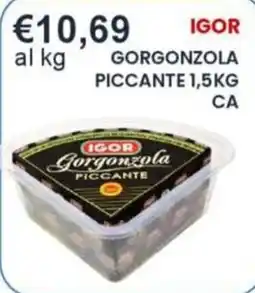 Caramico Gorgonzola piccante Igor offerta
