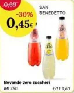 Re Mercato Lucrezia San Benedetto bevande zero zuccheri offerta