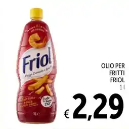 Spazio Conad Olio per fritti Friol offerta