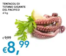 Migross Supermercati e Market Tentacoli di totano gigante del Pacifico offerta