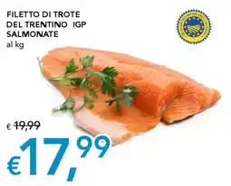 Migross Supermercati e Market Filetto di trota del Trentino IGP Salmonate offerta