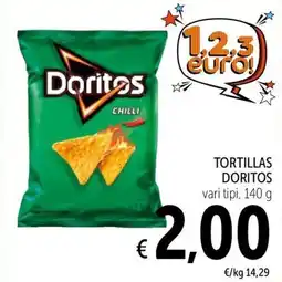 Spazio Conad Tortillas Doritos offerta