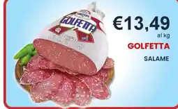 Caramico Golfetta salame offerta