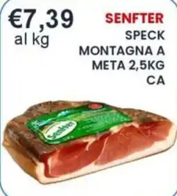 Caramico Senfter speck montagna a meta offerta