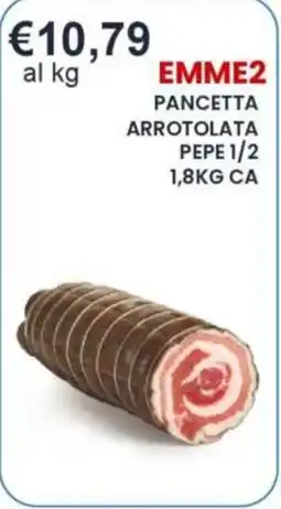 Caramico Pancetta arrotolata Emme2 offerta