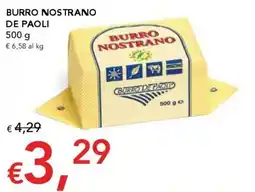 Migross Supermercati e Market Burro nostrano de paoli offerta