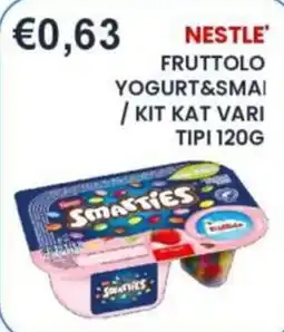 Caramico Nestlé fruttolo yogurt&smaï / kit kat vari offerta