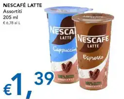 Migross Supermercati e Market Nescafé Latte Assortiti offerta