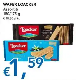 Migross Supermercati e Market Wafer Loacker Assortiti offerta