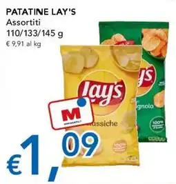 Migross Supermercati e Market Patatine Lay's offerta