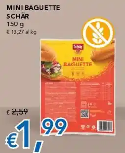 Migross Supermercati e Market Mini baguette Schar offerta