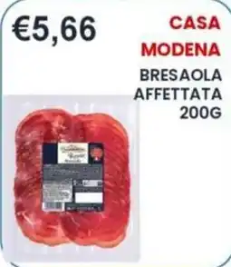Caramico Bresaola affettata Casa Modena offerta