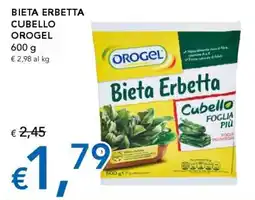 Migross Supermercati e Market Bieta Erbetta Cubello offerta