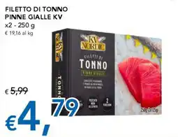 Migross Supermercati e Market Filetto di tonno pinne gialle KV offerta
