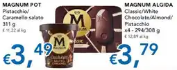 Migross Supermercati e Market Magnum pot pistacchio caramello salato offerta
